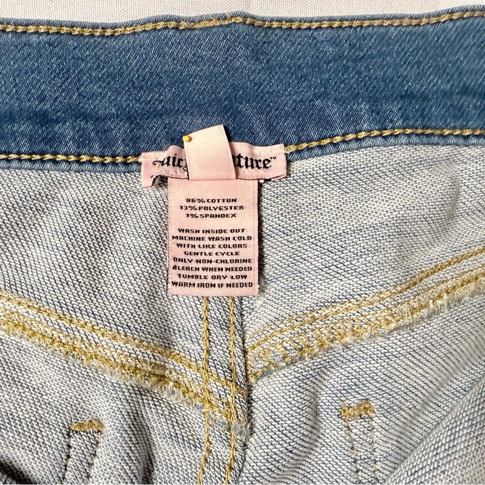 Juicy Couture Light Blue Skinny Jeans for Women - Picture 8 of 8